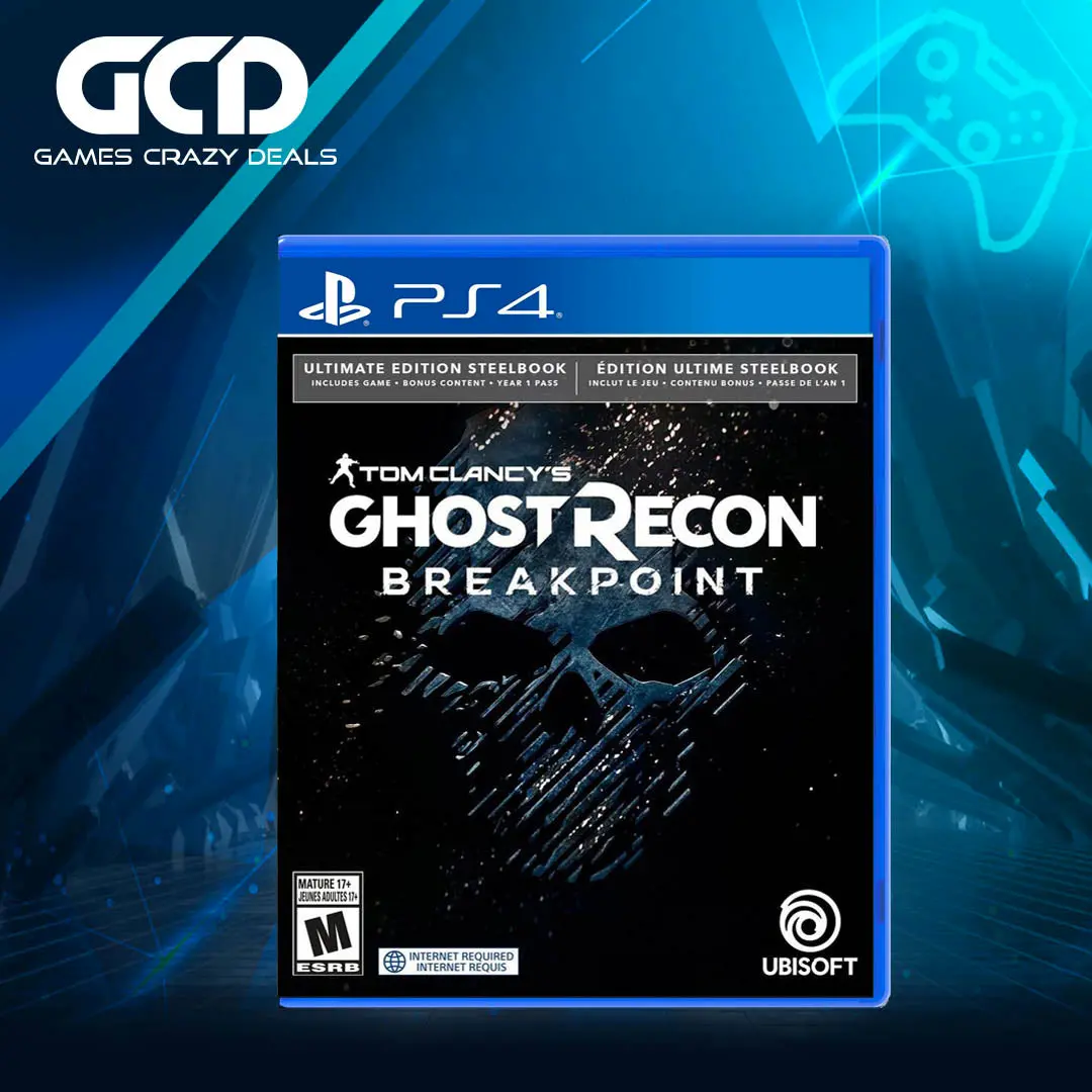 Ps4 Tom Clancy's Ghost Recon Breakpoint Ultimate Edition Steelbook 1