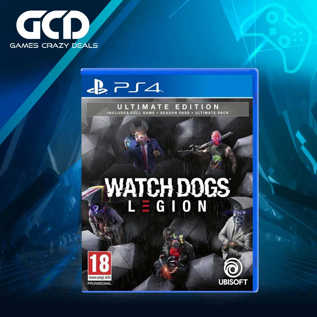 Ps4 Watch Dogs Legion Ultimate Edition (R3) 1