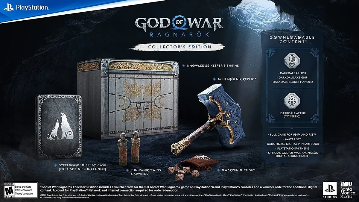 Ps5 God Of War Ragnarok Collector's Edition (R3) 2