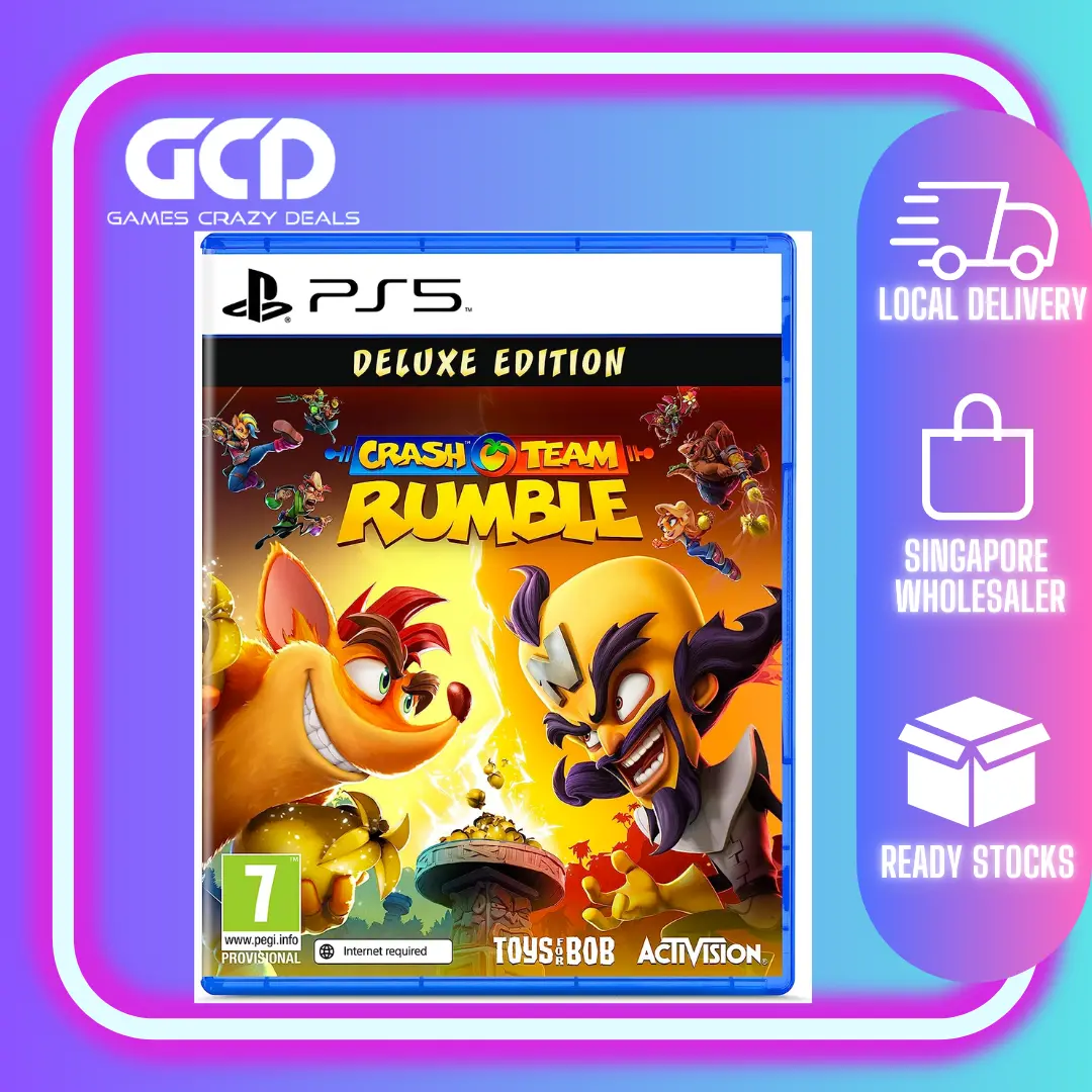Ps5 Crash Team Rumble Deluxe Edition (R-All Latam) 1