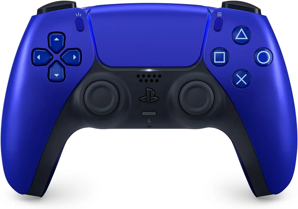 Ps5 Dualsense Controller (Export Set)Cobalt Blue/Volcanic Red/Sterling Silver 2