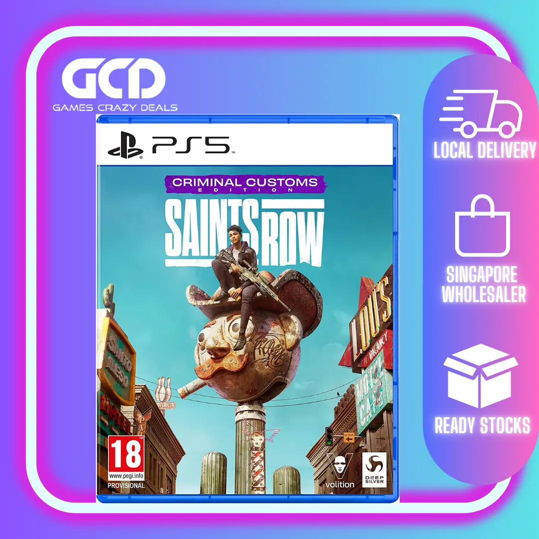 Ps5 Saints Row - Criminal Customs Edition (R2) 1