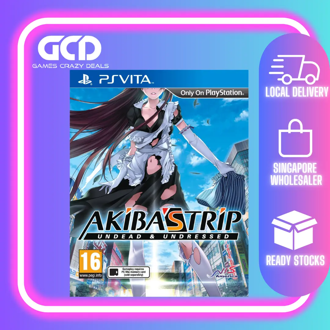 Ps Vita Akiba's Trip Undead & Undressed *Hsc Stock* 1