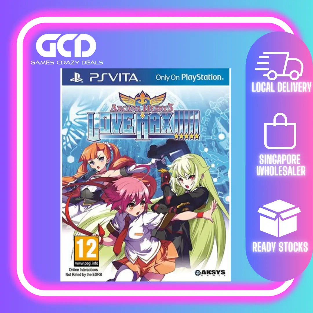Ps Vita Arcana Heart 3 Love Max *Hsc Stock* 1