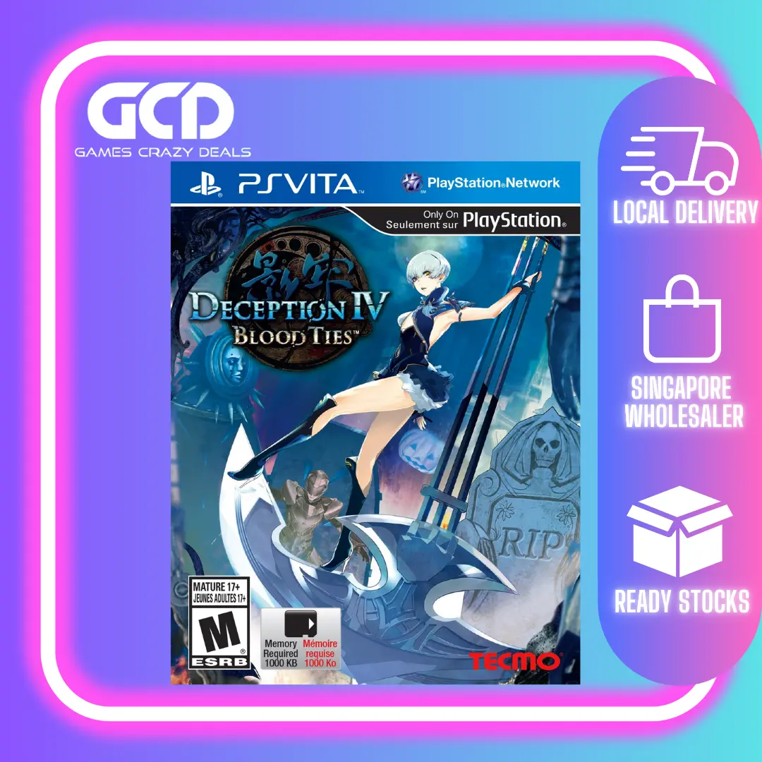 Ps Vita Deception 4 Blood Ties *Hsc Stock* 1