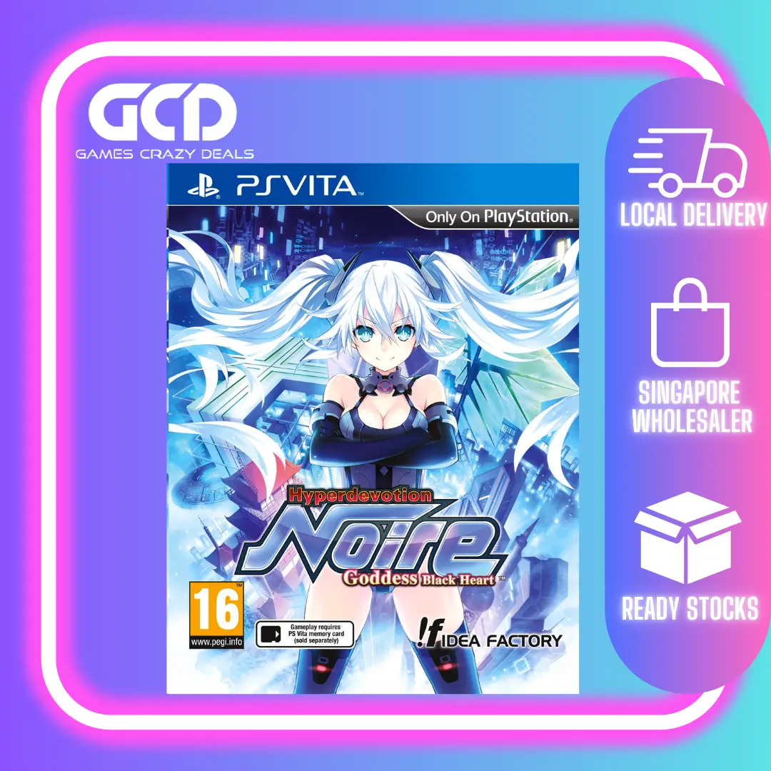 Ps Vita Hyperdevotion Noire Goddess Black Heart *Hsc Stock* 1