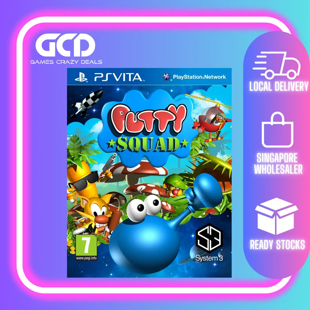 Ps Vita Putty Squad *Hsc Stock* 1