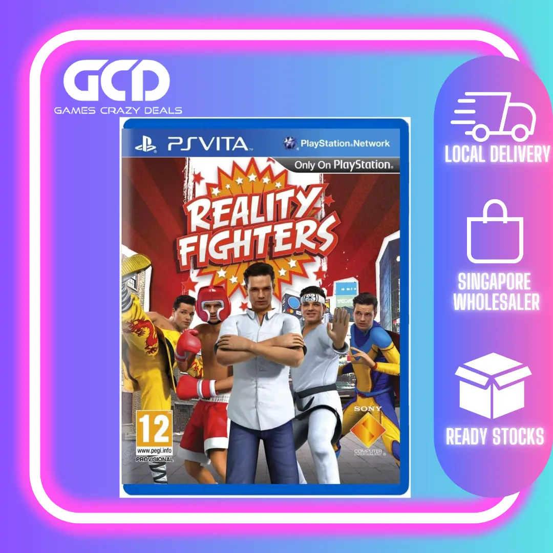 Ps Vita Reality Fighters *Hsc Stock* 1