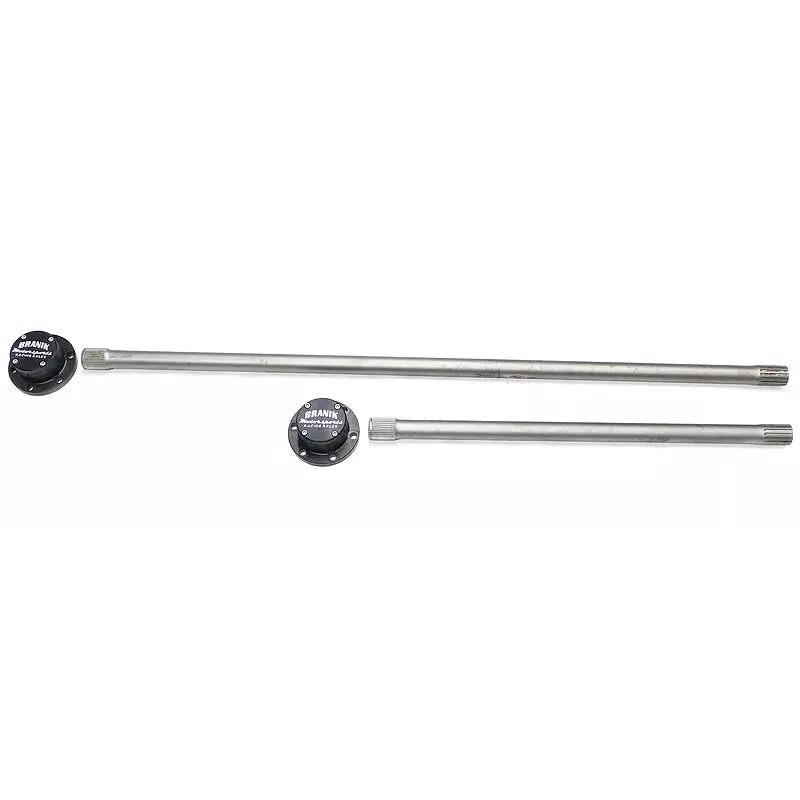 New Hardened 4340 Custom 2-Piece Power Wagon Rear Axle Shafts - H43402pas 1