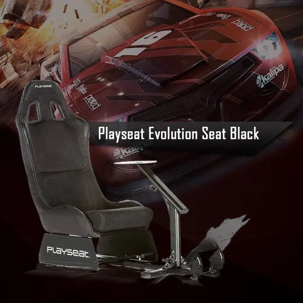 Playseat Evolution Seat - Black (Official Warranty By Playseat) 1