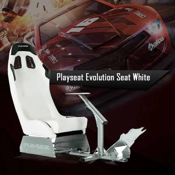 Playseat Evolution White (Official Warranty By Playseat) 1