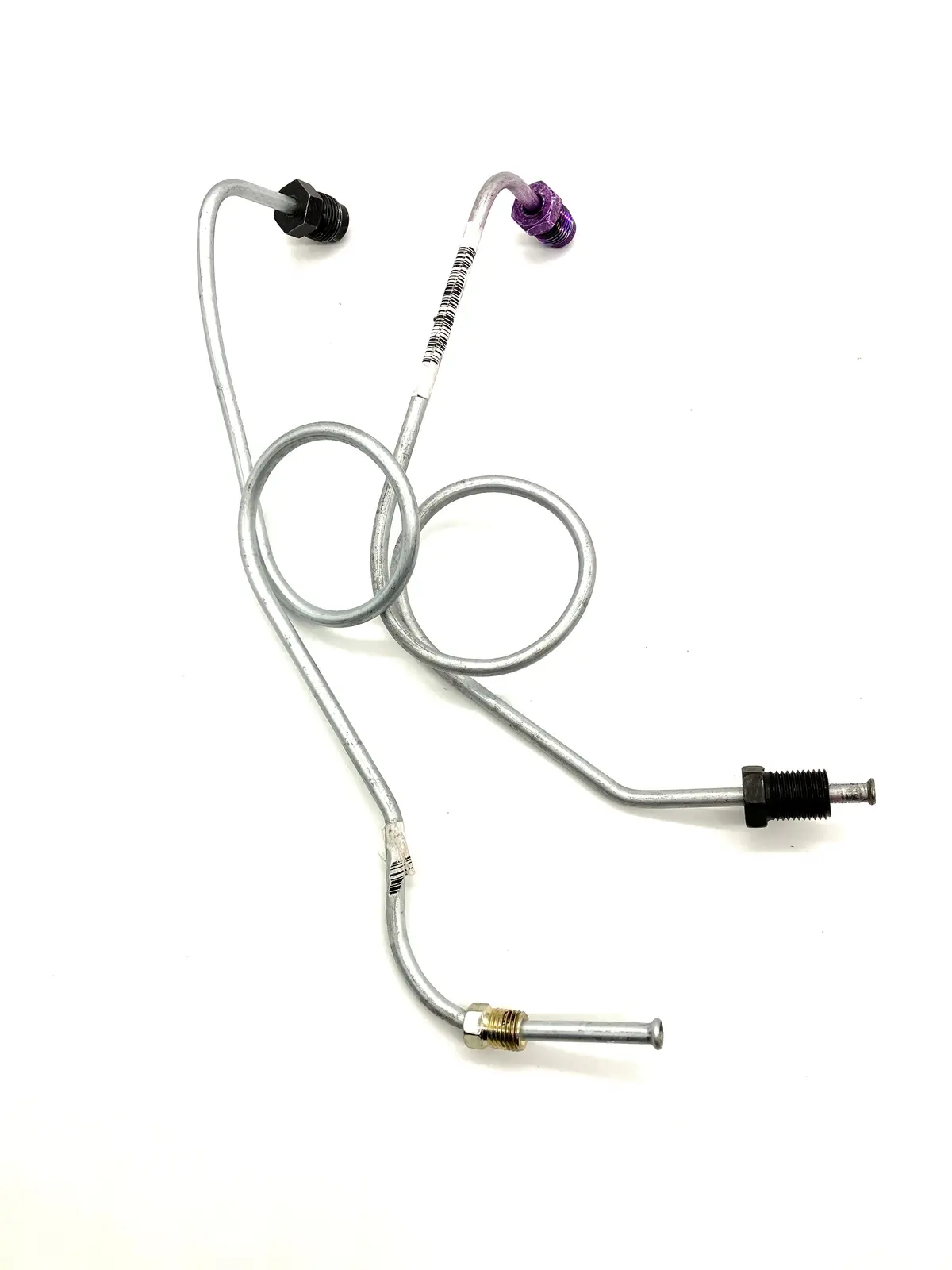 Brake Lines Mst Cyl To Prop Valve Cast 73-74 E Body Power Steel. 1