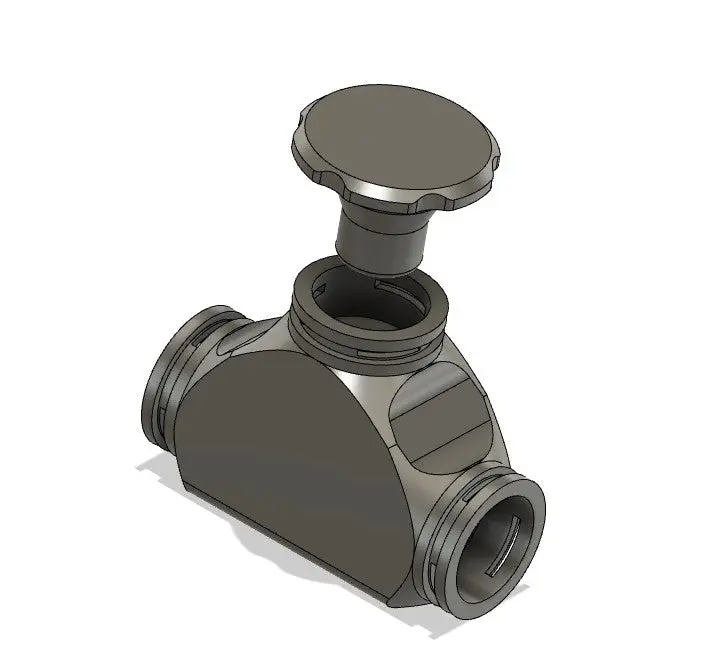 Ls/Lt Intercooler Inline Fill Port - Quick Connect Lsa Lt4 Lt5 2