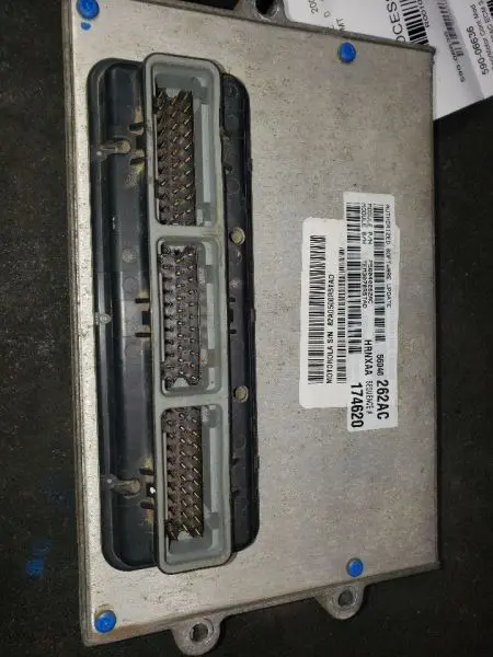 2001 Dodg Ram1500 3.9L V6 Mt Ecm. Part Number 56040292Ac 1