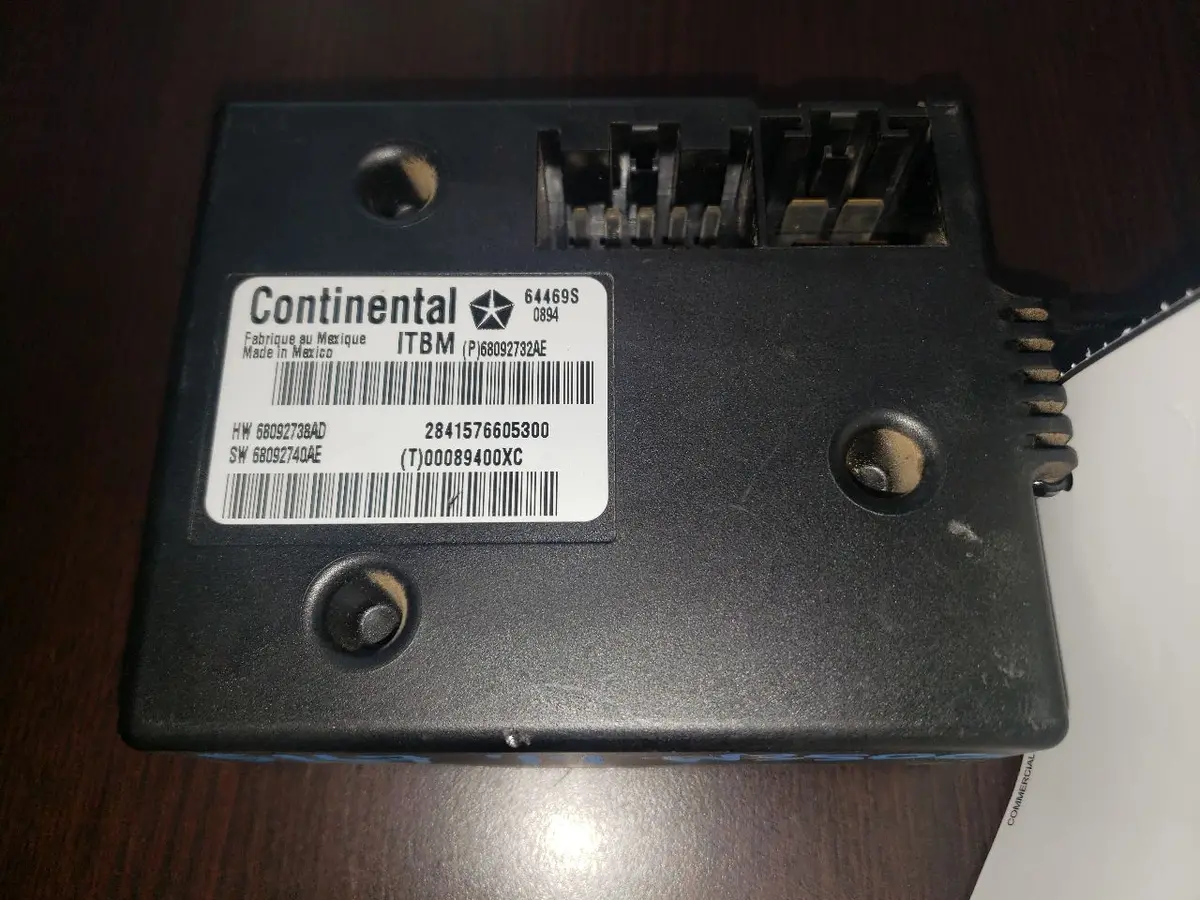 2014 Ram 3500 Trailer Brake Control Module. Part Number 68092732Ae 1