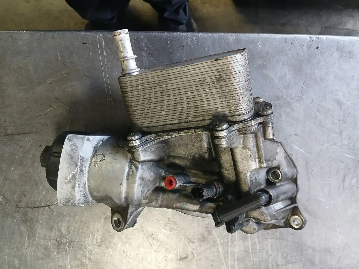 2017 Ram 1500 Eco-Diesel Engine Oil Cooler. Part Number 68624177Aa 1