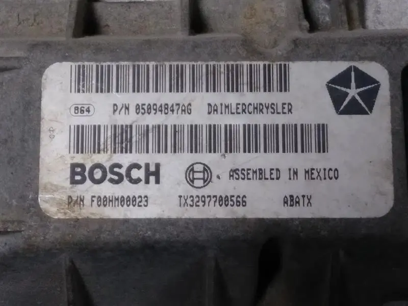 2007 Dodge Ram3500 Oxygen Sensor Module. Part Number 05094847Ae 1