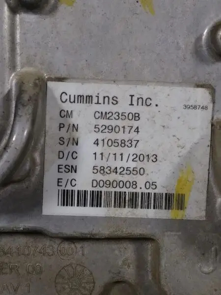 2014 Dodge Ram2500 6.7L Diesel Pcm. Part Number 68170201Ab 2