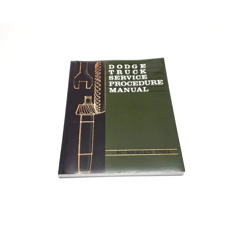 R-Series Service Procedure Manual 1961 (Supplement) - Rbk-503 1