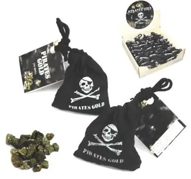 Bag Pirate Gold Pyrite 1