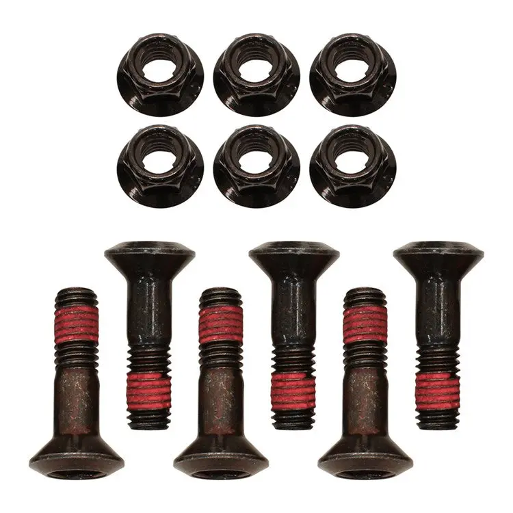 Dab Products Motox Enduro Sprocket Bolts 6Pc M8 X 30 Csk With Nuts 1