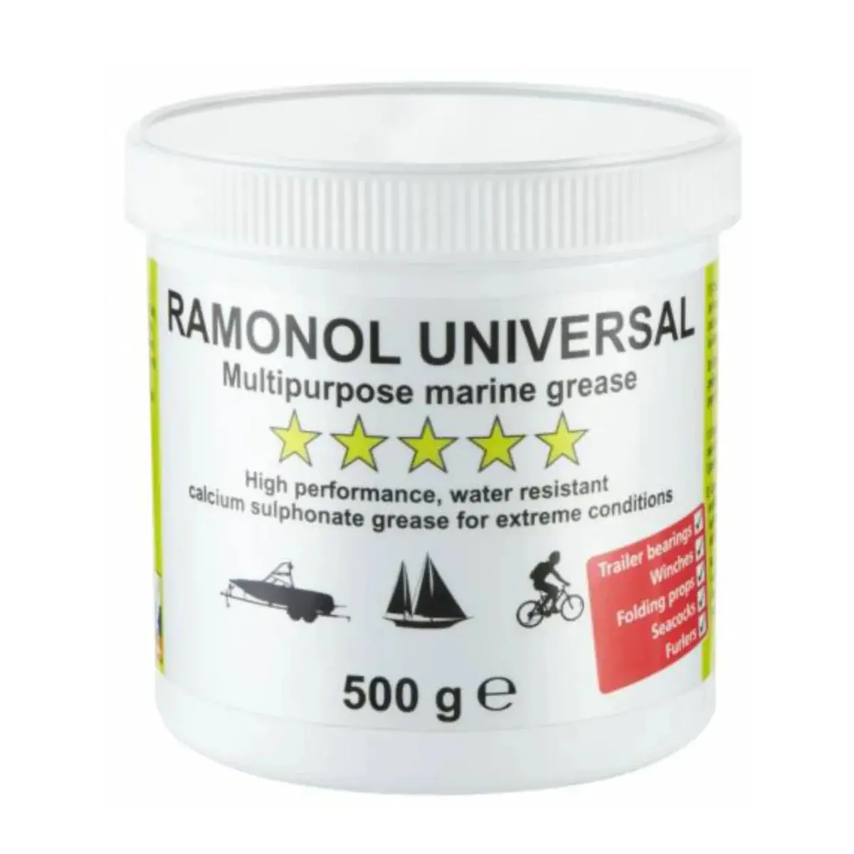 Ramonol Waterproof Marine Grease 500G 1