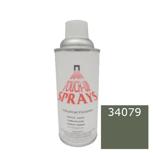 Rapco Touch-Up Sprays 12 Oz Spray Paint Can #3407 - Forest Green  - #34079 1