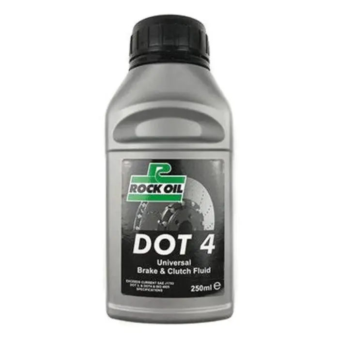 Rock Oil Brake & Clutch Fluid Dot4 250Ml 1