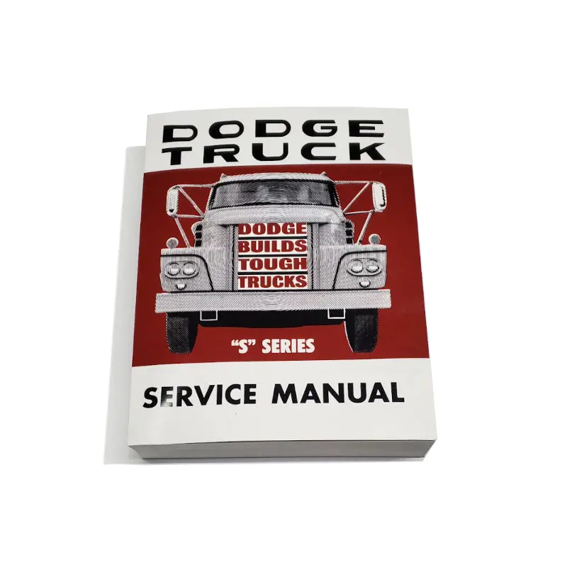 New 1963 S-Series Service Manual - Rbk-505 1