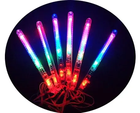 9" Led Light Up Flashing Sticks (Sold By The Piece Or Dozen) 1