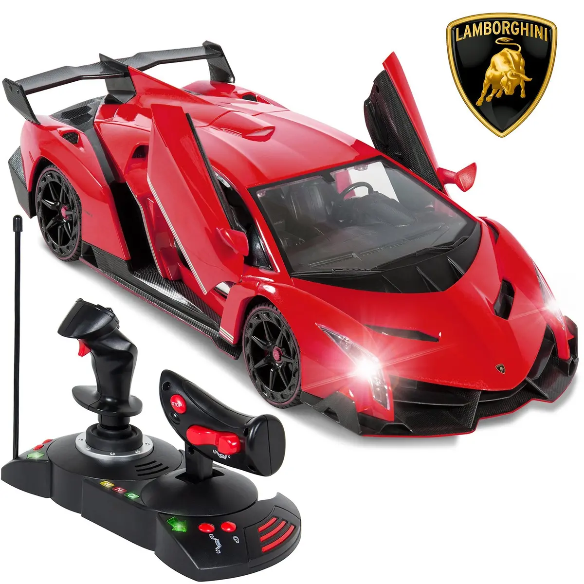 1/14 Kids Remote Control Lamborghini Veneno Rc Toy W/ Gravity Sensor 1