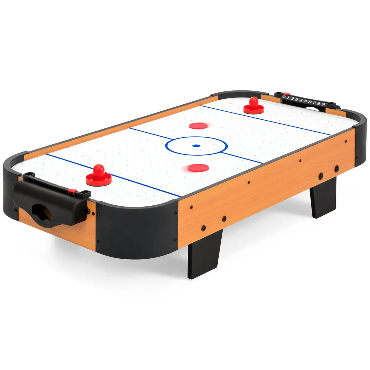 40In Air Hockey Arcade Game Table W/ 2 Pucks, 2 Strikers - Multicolor 1