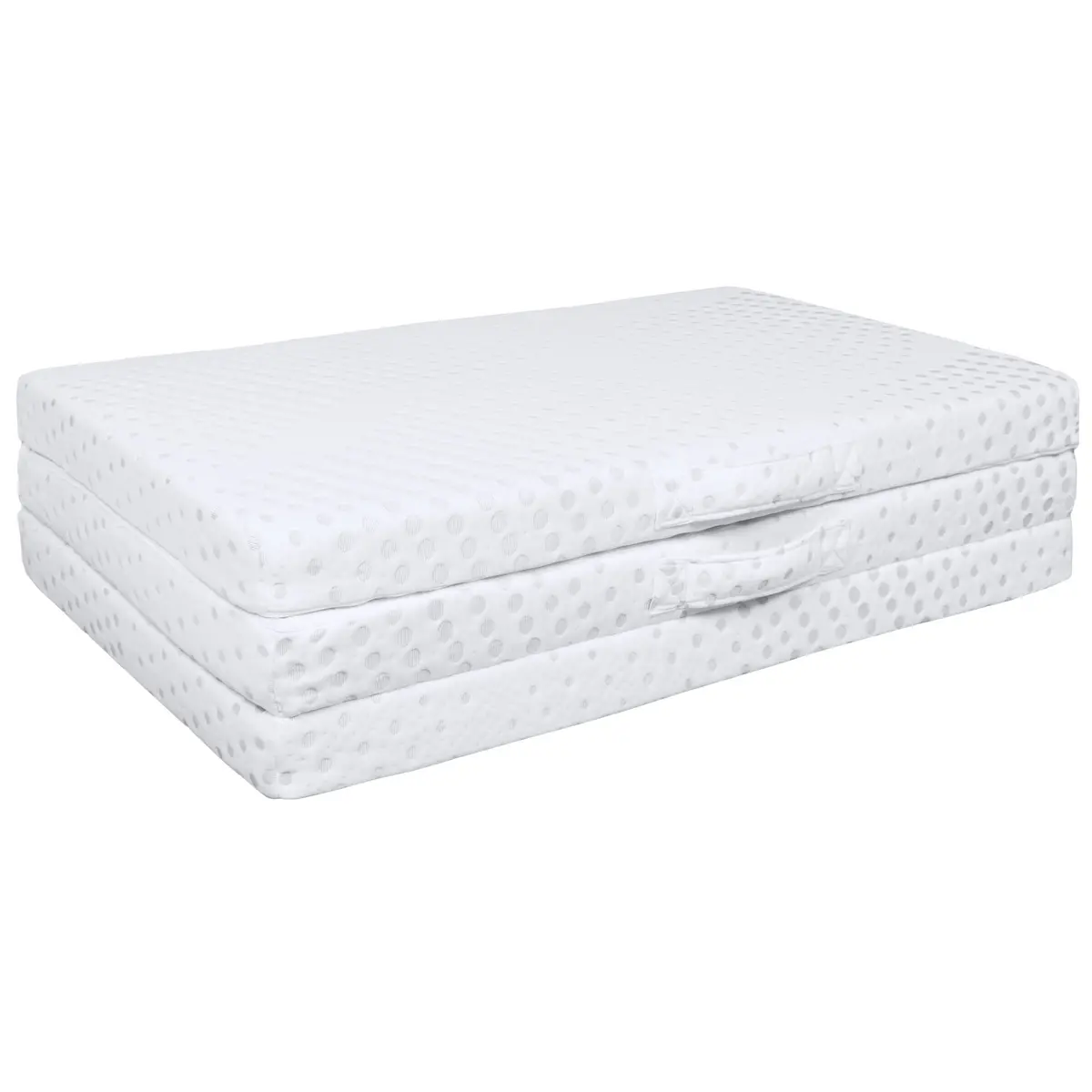3In Queen Size Folding Memory Foam Mattress Topper 1