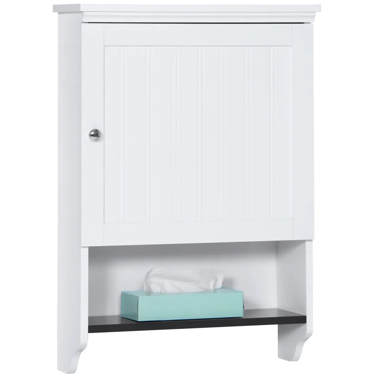 Bathroom Wall Mounted Hanging Cabinet Shelf Storage Decor 2