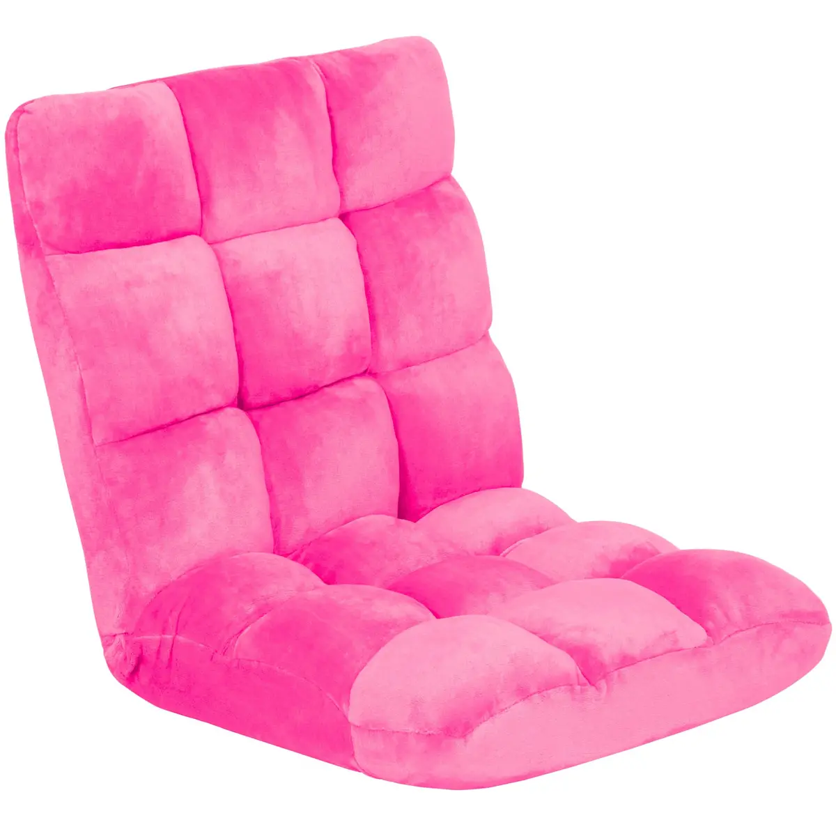 Adjustable Memory Foam Gaming Floor Chair Seat W/ 14 Positions 8