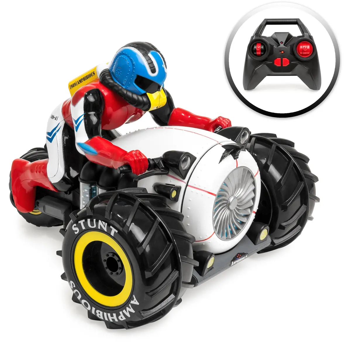 Kids Amphibious All-Terrain Remote Control Stunt Motorcycle Rc Toy 1