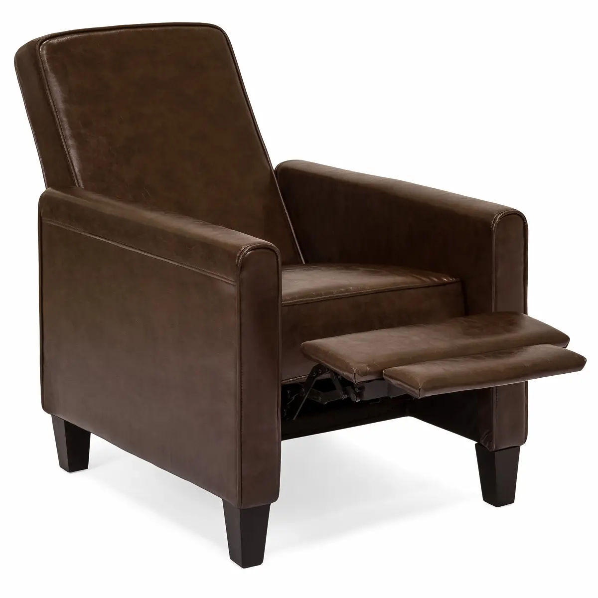 Faux Leather Executive Recliner Chair W/ Leg Rest 1