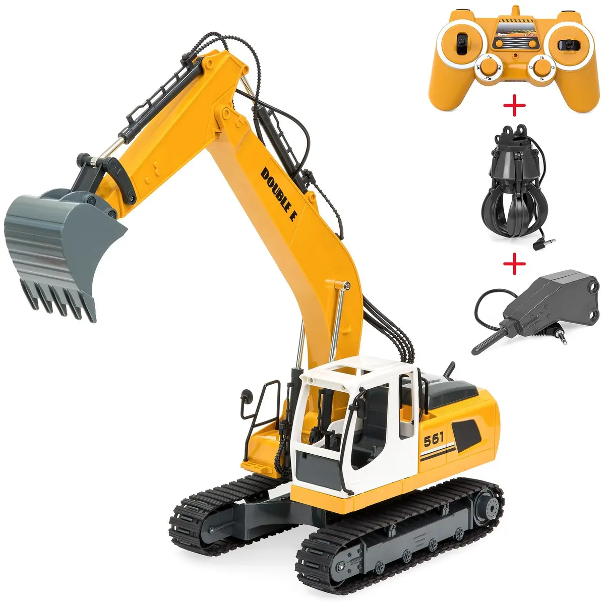 1/16 Scale Kids Multi-Functional Remote Control Excavator Truck Rc Toy 1