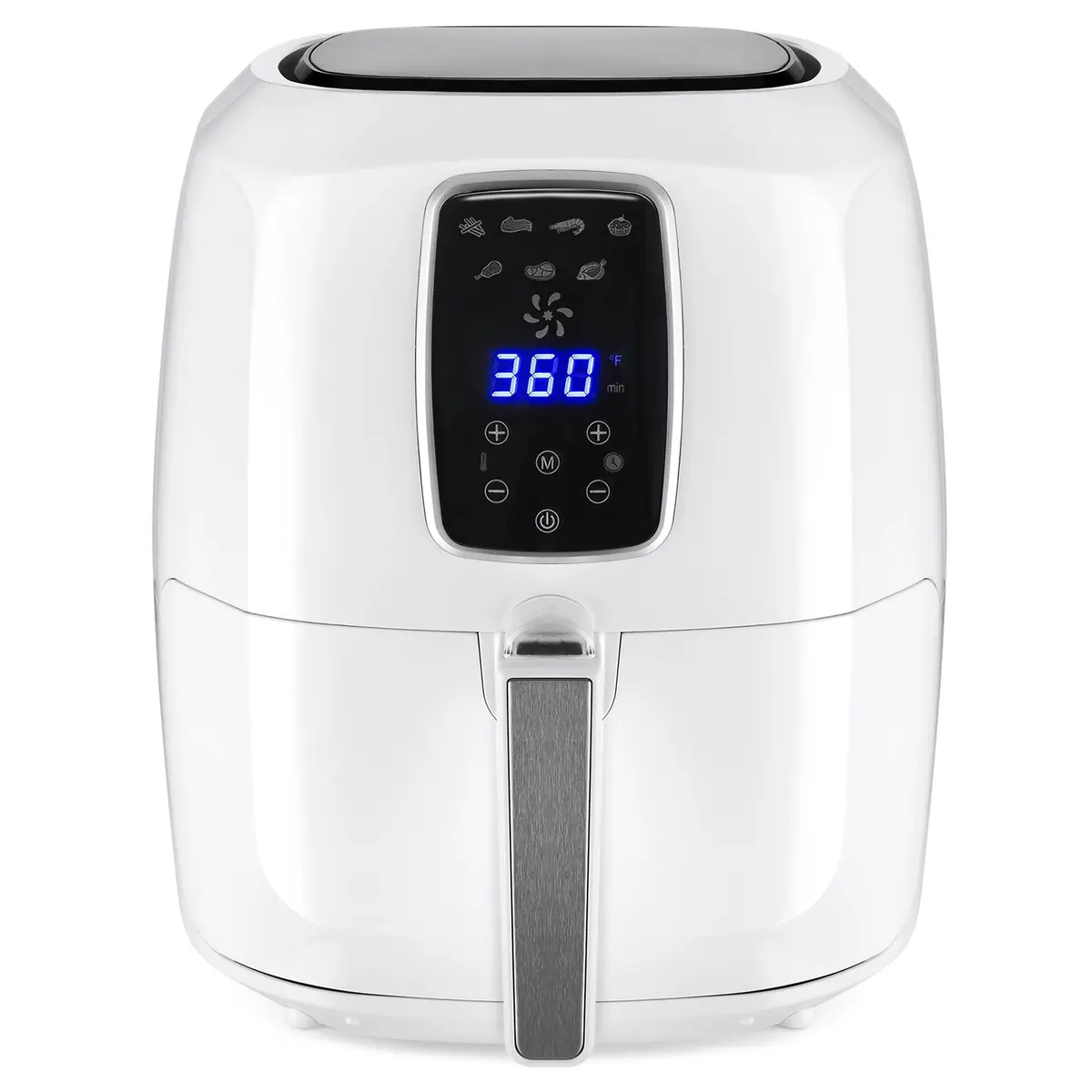 5.5Qt 7-In-1 Digital Non-Stick Air Fryer Appliance W/ Lcd Screen, Timer 2