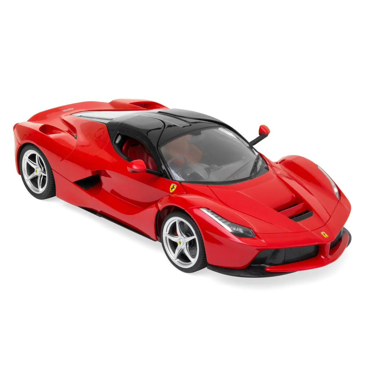 27 Mhz 1/14 Scale Kids Ferrari Model Rc Toy Car W/ 5.1 Mph Max Speed, Lights 1