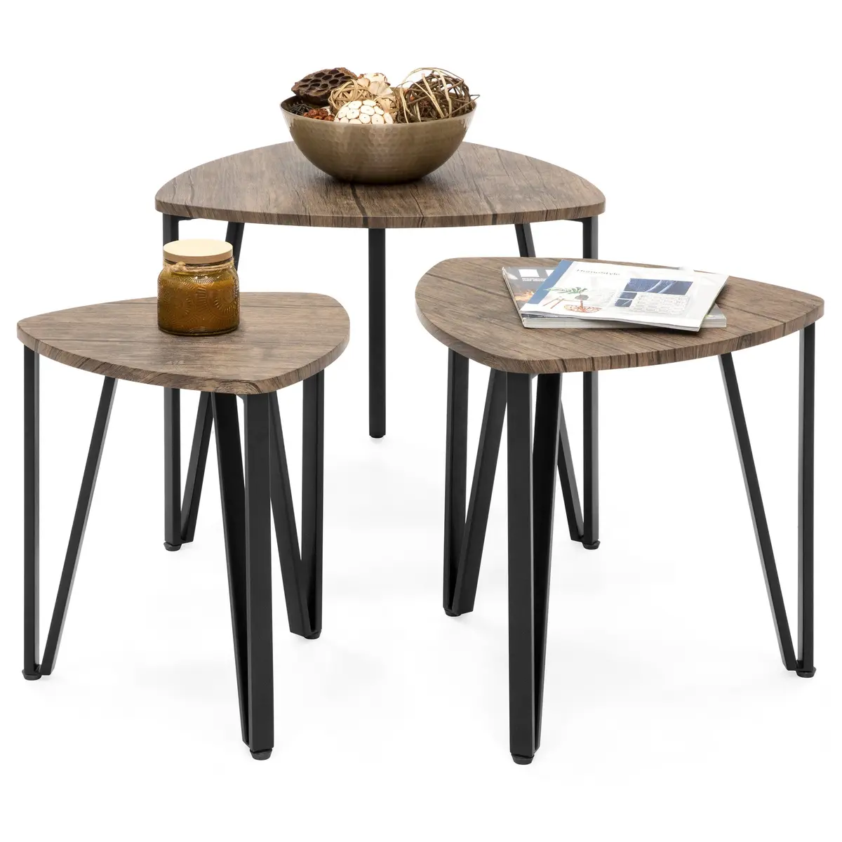 Nesting Coffee Tables, Set Of 3 1