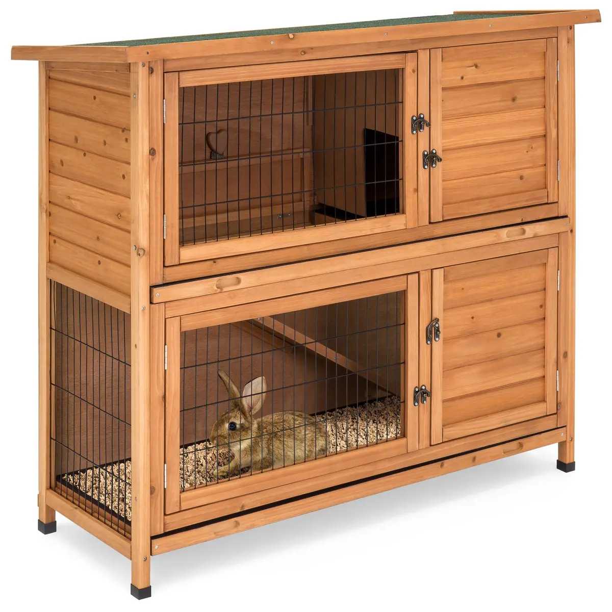 48X41in 2-Story Rabbit Hutch 1