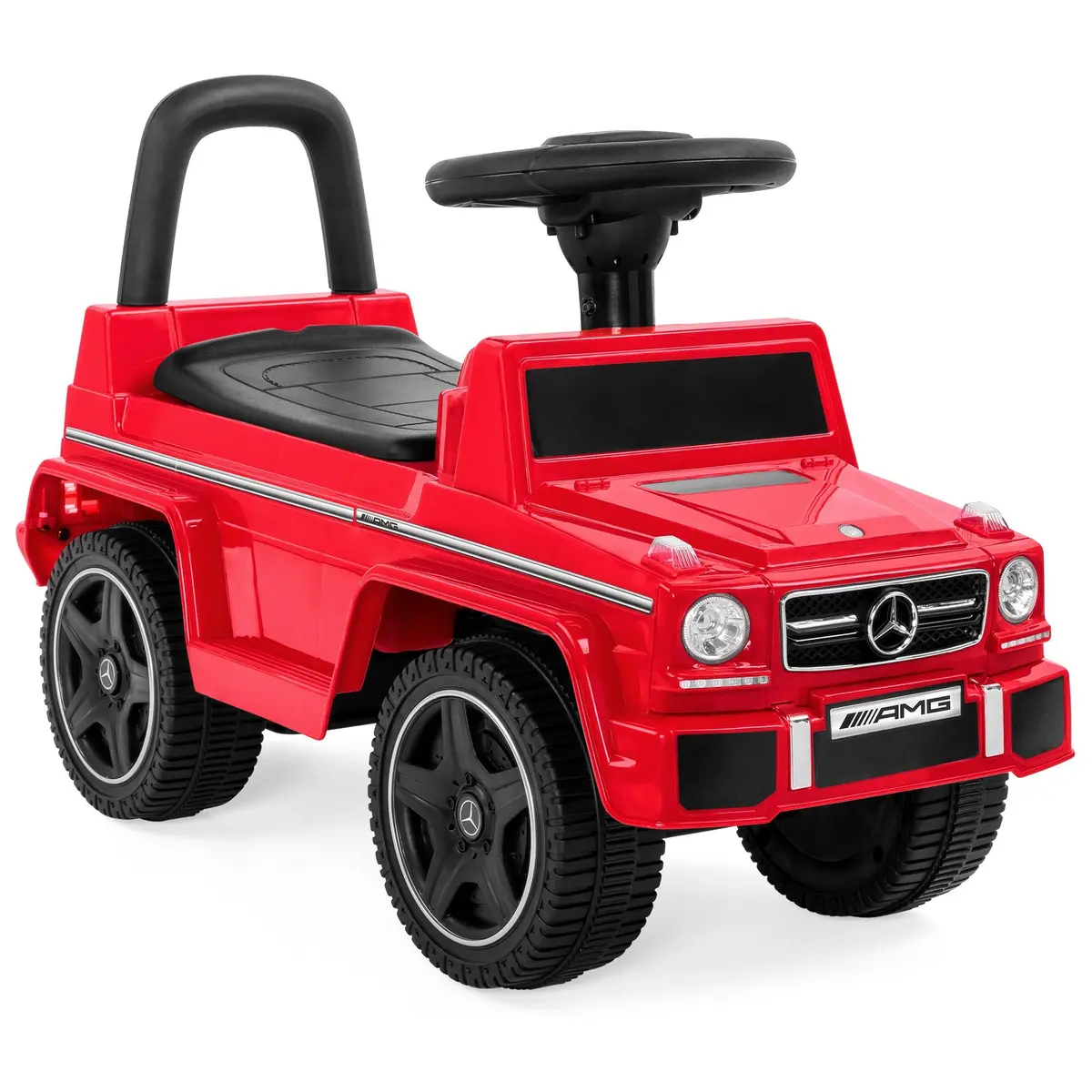 Kids Luxury Mercedes G63 Convertible Foot-To-Floor Push Car Ride- On Buggy 3