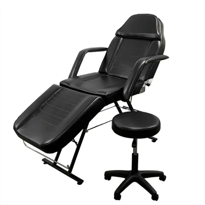 Massage Bed, Spa And Salon Chair W/ Hydraulic Stool 1