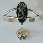 Cobra Slave Bracelet With Ring On Chain 1