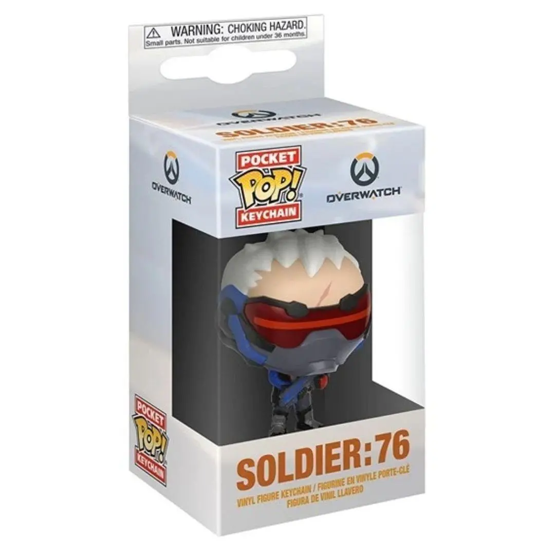Funko Pop Keychain: Overwatch - Soldier 76 1