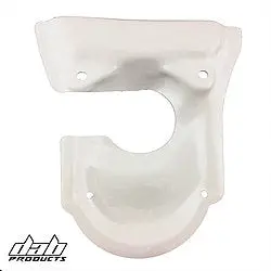 Dab Products Beta  Evo White Plastic Engine Splash Guard 2009-2022 1