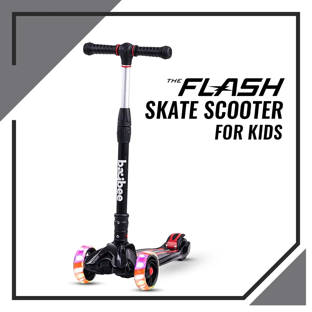 St4 Flash Skate Runner Scooter For Kids, 3 Wheel Kids Scooter, Smart Kick Scooter 5