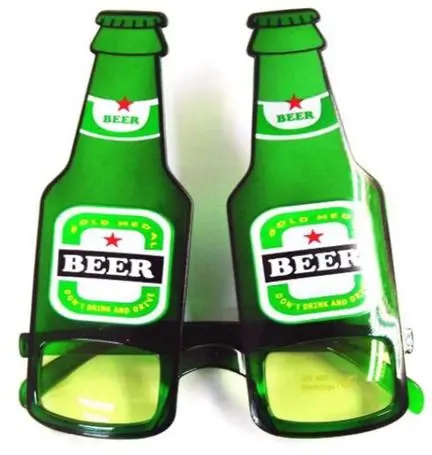 Beer Bottle Party Glasses 1