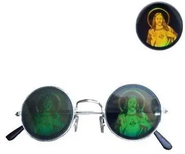 Jesus Hologram Sunglasses 1